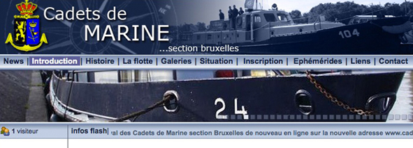 Corps Royal des Cadets de Marine section de Bruxelles - Belgique